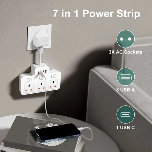 Multi plug adaptor - in, 1