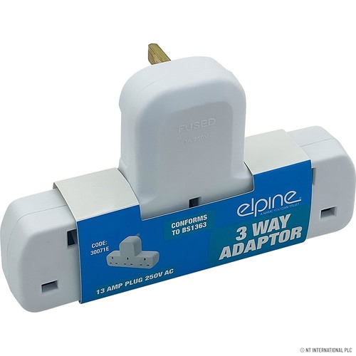 Way mains plug - plug, 13a