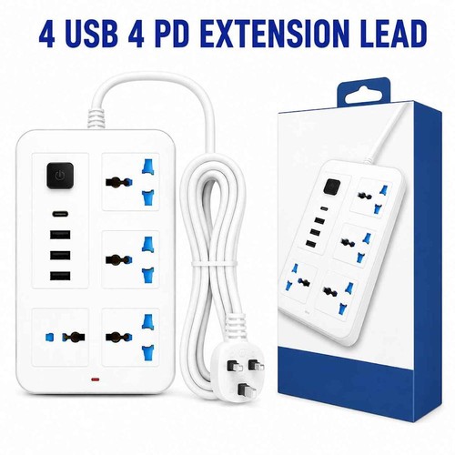 Socket extension lead usb - 4, 4