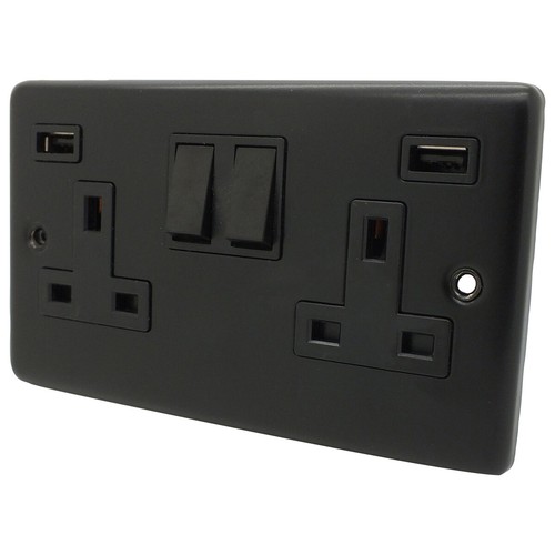 Classic matt black plug - classic,