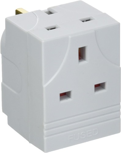 Way triple plug - triple, mains