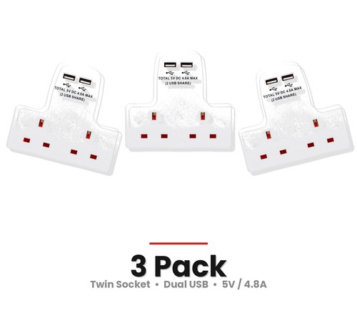 Way gang multi plug - 2, multi-plug