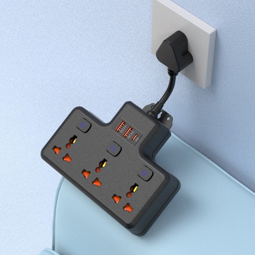Multi plug adaptor - 6, 1