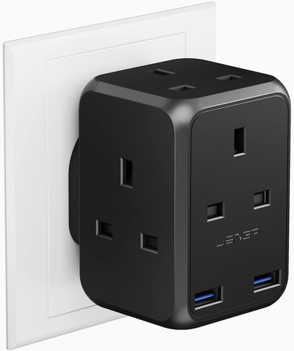 Plug adapter usb with way - with,
