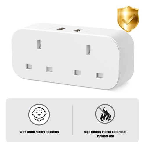 Double plug adaptor - plug, way