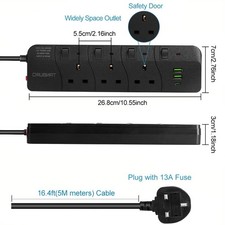 Surge Protected Extension Lead