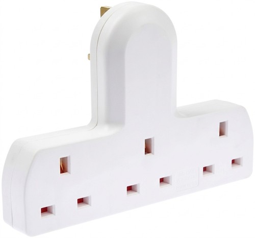 Multi plug adapter - way, uk