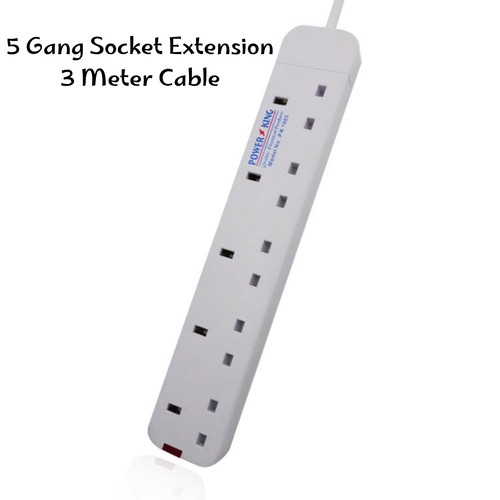 Gang extension socket multi - 3,