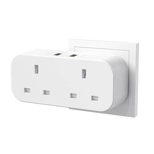 Double plug adaptor way - plug, 2