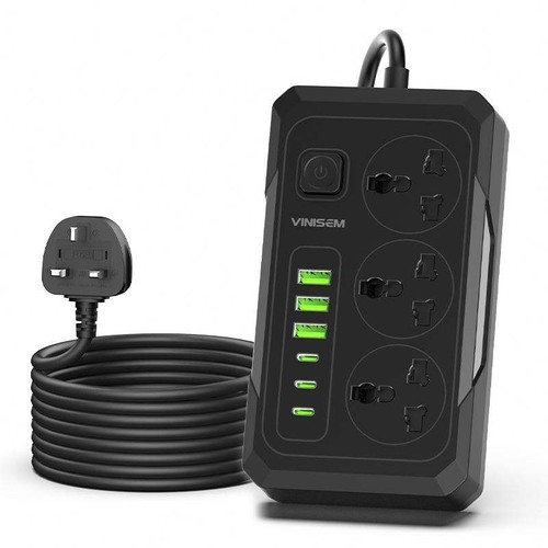 2500w power strip extension - uk,