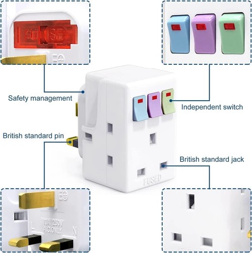 Way plug adapter - adapter, uk