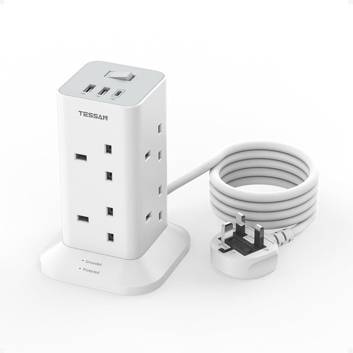 White tower extension lead - tower,