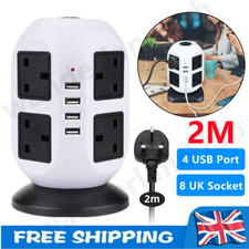 Extension 8 Way Tower Power