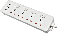 TPP 4 Way Extension Lead 3M