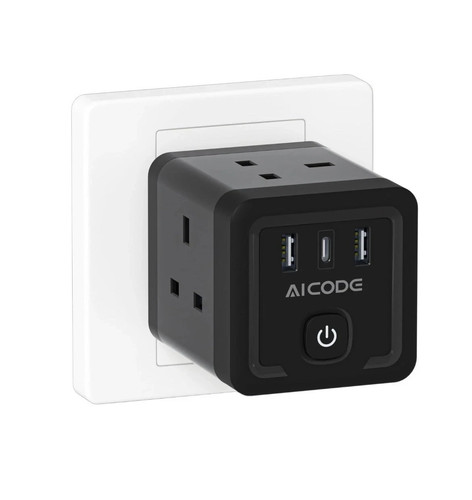 Multi plug adapter - plug, usb