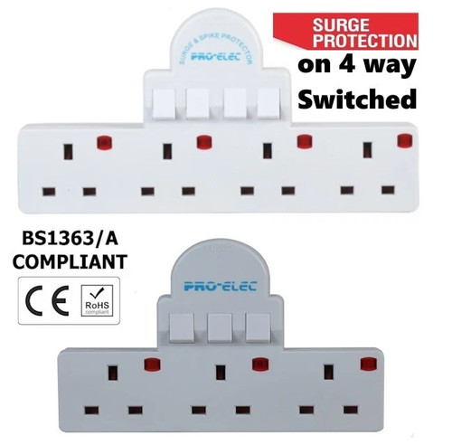 13a adaptor way gang - 13a,