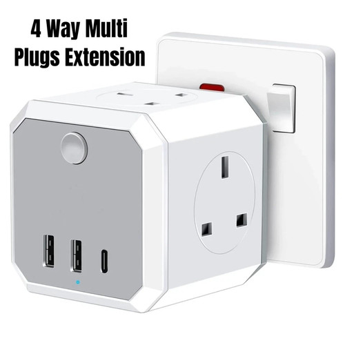 Surge protected extension lead - extension,