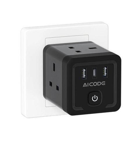 Multi plug adapter - with, usb