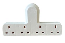 ONE PACK 4 Gang Plug Adapter