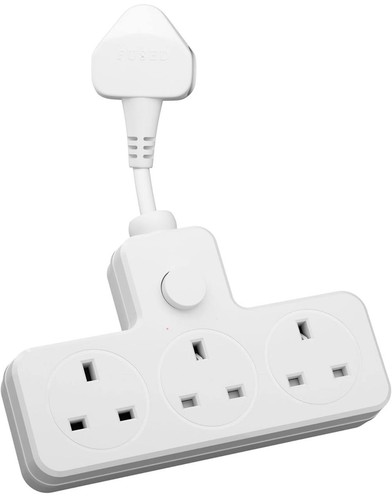 Plug extension socket way - socket, 3